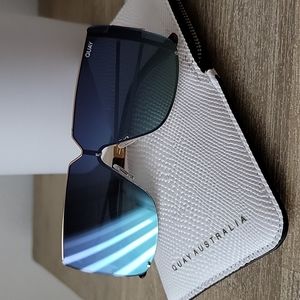 Quay Australia Bankroll Gold/Teal